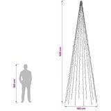  Svjetla za božićno drvce s 12 LED žarulja 2004 LED lampica - 500 cm | shoptok.hr
