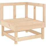 Maison Chic Vrtni kotni kavč - Zunanji kavč trdna borovina, (22041066) Cene