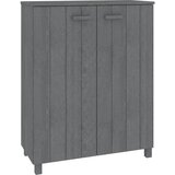 Maison Chic Omarica za obutev - Kopa za čevlje HAMAR temno siva 85x40x108 cm trdna borovina, (21777726) | Shoptok.si