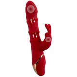 You2Toys You2 Toys Vibrator sa tri prstena Rabbit, 23.7cm, Crveni | Eponuda.com