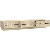TV ormar Hrast sonoma 147 x 34,5 x 27 cm Konstruirano drvo | shoptok.hr