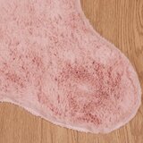  Protuklizni tepih od umjetnog zečjeg krzna OLITE Ružičasta 60 x 90 cm | Shoptok.si