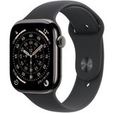 Apple Watch Series 11 GPS + Cellular 46mm Slate Titanium Case with Black Sport Band - S/M, (5000011475) | Shoptok.si