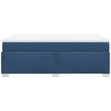  Krevet s oprugama i madracem plavi 120 x 190 cm od tkanine | shoptok.hr