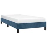 vidaXL Okvir za krevet tamnoplavi 90x190 cm baršunasti | shoptok.hr