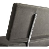 Time klop, kovina, tekstil barve kroma, temno siva | Shoptok.si