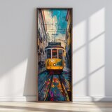 WALLXPERT FAH012-120 Multicolor Decorative Framed MDF Painting | Eponuda.com