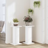  Stalci za biljke 2 kom bijeli 30 x 30 x 60 cm konstruirano drvo | shoptok.hr
