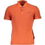 Napapijri MEN&#39;S ORANGE SHORT SLEEVED POLO SHIRT | Shoptok.si