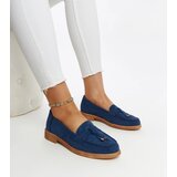 VINCEZA Navy suede loafers | shoptok.hr