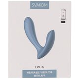 Svakom Erica Wearable Vibrator with App Control Dusty Blue | Shoptok.si