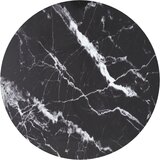 vidaXL Mizna plošča črna Ø70x0,8 cm kaljeno steklo z marmorjem Cene