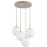  Brilagi - visilica na lanku 4xE27/60W/230V bež/zlatna | Eponuda.com