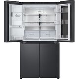 LG InstaView GMG960EVJE side-by-side refrigerator Freestanding 638 L Black | shoptok.hr