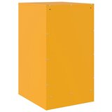  Noćni ormarić boja senfa 34 5 x 39 x 62 cm čelični | shoptok.hr