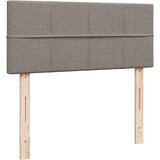  Krevet s oprugama i madracem smeđesivi 120 x 200 cm od tkanine | shoptok.hr