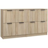  Komoda 2kom boja hrasta sonome 60x30x70cm od konstruiranog drva | shoptok.hr