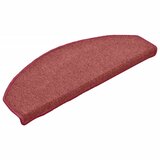  Prostirke za stepenice 15 kom 65x24x4 cm Bordo poluokrugle velike | Eponuda.ba