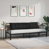  Jastuk za leđa Crna 200 x 50 cm Mikrofiber tkanina | shoptok.hr