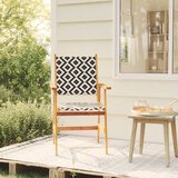 Maison Chic Vrtni stoli - Stol za vrt 6 kosov trden akacijev les JS1718, (21877138) | Shoptok.si