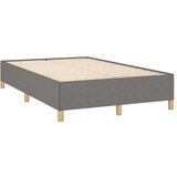 vidaXL Box spring postelja z vzmetnico temno siva 120x190 cm blago | Shoptok.si
