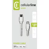 Cellular Line Kabel Cellularlline Data USB-C na MFI 120 cm, (57190496)
