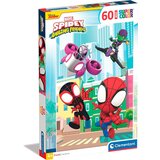 Clementoni Spidey in njegovi čudoviti prijatelji 60-delna maxi supercolor sestavljanka - | Shoptok.si