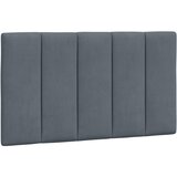  Krevet s madracem Hanko tamnosivi 90x190 cm baršunasti | shoptok.hr