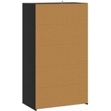  Visoka komoda Crni hrast 70 x 41 x 124 cm Konstruirano drvo | shoptok.hr