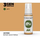 AK Interactive British Sand Yellow 17ml - 3rd Gen Akrilna Boja AK11362 Cene
