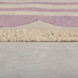 Flair Rugs Ljubičasti/u prirodnoj boji ručno rađen vunen tepih 160x230 cm Lois Scallop – | shoptok.hr