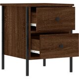  Noćni ormarići 2 kom boja hrasta 40x42x50 cm konstruirano drvo | Eponuda.ba