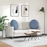  Jastučići za sjedenje 2 pcs Plava Ø60 x 21 cm Kordura tekstil | shoptok.hr