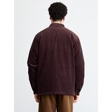 Carhartt WIP Prehodna jakna 'Whitsome' oranžna / vinsko rdeča / bela | Shoptok.si