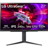 LG Monitor 68,6 cm (27,0") 27GR83Q 2560x1440 Gaming 240Hz IPS 1ms 2xHDMI DisplayPort 2xUSB3.0 Pivot sRGB95% FreeSync Premium G-Sync Compat, (21133384) | Shoptok.si