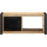 vidaXL TV omarica 80x30x35 cm Masivni neobdelan les Mango | Shoptok.si