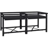 Pedestal za perilicu rublja 2 pcs Crna 120 x 56 x 52 cm Čelik
