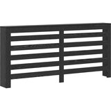vidaXL pokrov radijatora crni hrast 175x20x82 cm inženjersko drvo Cijene