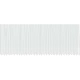  Čipkasta zavjesa sa zavjesama Bijelo 260 x 1200 cm Poliester | shoptok.hr