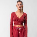 Zoe Commit Wrap Top, Red - M, (20491314) | Shoptok.si