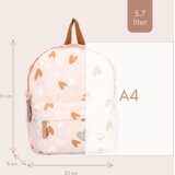 Kidzroom ruksak Paris Loving Days - Pink | shoptok.hr