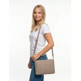 Vuch Crossbody torba Coalie Suede Beige, 20 x 24 cm | shoptok.hr