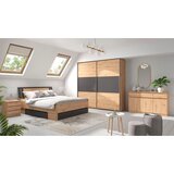 Mömax Omara Z Drsnimi Vrati Saturn, Hrast, Barva Grafita | Shoptok.si