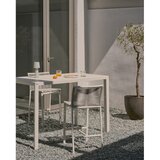 Kave Home Aluminijasta vrtna miza 77x150 cm Culip – | Shoptok.si