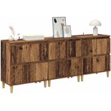  Komode 3 pcs Staro drvo 60 x 35 x 70 cm Konstruirano drvo | shoptok.hr