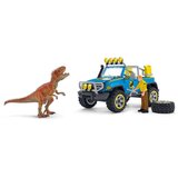 Schleich terensko vozilo s dinosaurusom, set figura | shoptok.hr