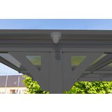 WESTMANN aluminijska nadstrešnica za automobile s ravnim krovom Helsinki 15 m2 (3x5 m) | BRANDED IN GERMANY | shoptok.hr