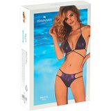 Obsessive Balitta - svetleče bikini kopalke z ogrinjalom (vijolične barve) Cene