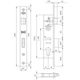  BRAVA ZA ALU VRATA 153 35MM KALE | shoptok.hr