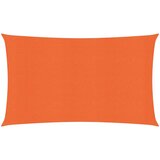 The Living Store Senčno jadro 160 g/m² pravokotno oranžna 3x6 m HDPE - Jadro Za Senco, (21631000) Cene